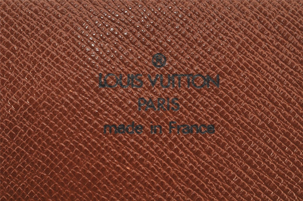 Authentic Louis Vuitton Monogram Cartouchiere MM M51253 Shoulder Bag Junk 5879J