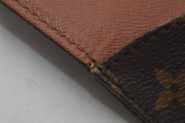 Authentic Louis Vuitton Monogram Cartouchiere MM M51253 Shoulder Bag Junk 5879J