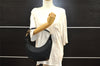 Authentic GUCCI Shoulder Hand Bag Purse GG Canvas Enamel 0014158 Black 5880I