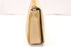 Authentic Christian Dior Maris Pearl Shoulder Hand Bag Nylon Leather Beige 5880K