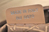 Authentic Christian Dior Maris Pearl Shoulder Hand Bag Nylon Leather Beige 5880K