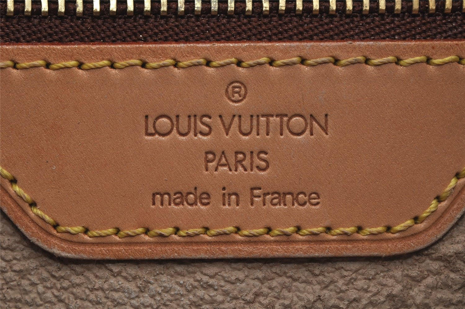 Authentic Louis Vuitton Monogram Bucket PM Shoulder Tote Bag M42238 Junk 5881J