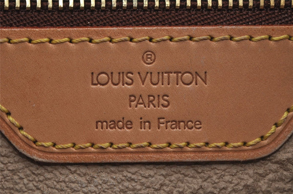 Authentic Louis Vuitton Monogram Bucket PM Shoulder Tote Bag M42238 Junk 5881J