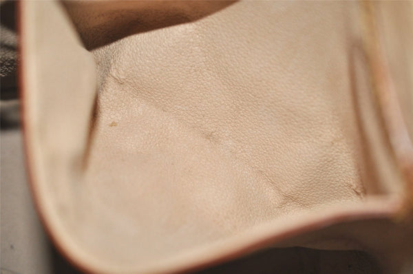 Authentic Louis Vuitton Monogram Bucket PM Shoulder Tote Bag M42238 Junk 5881J