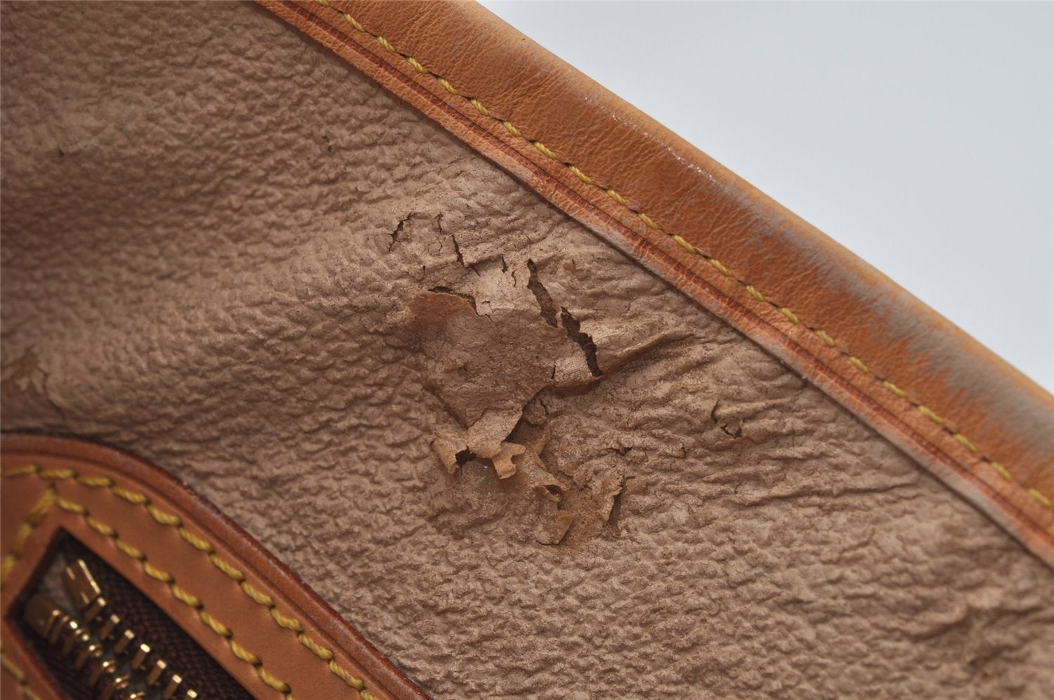 Authentic Louis Vuitton Monogram Bucket PM Shoulder Tote Bag M42238 Junk 5881J