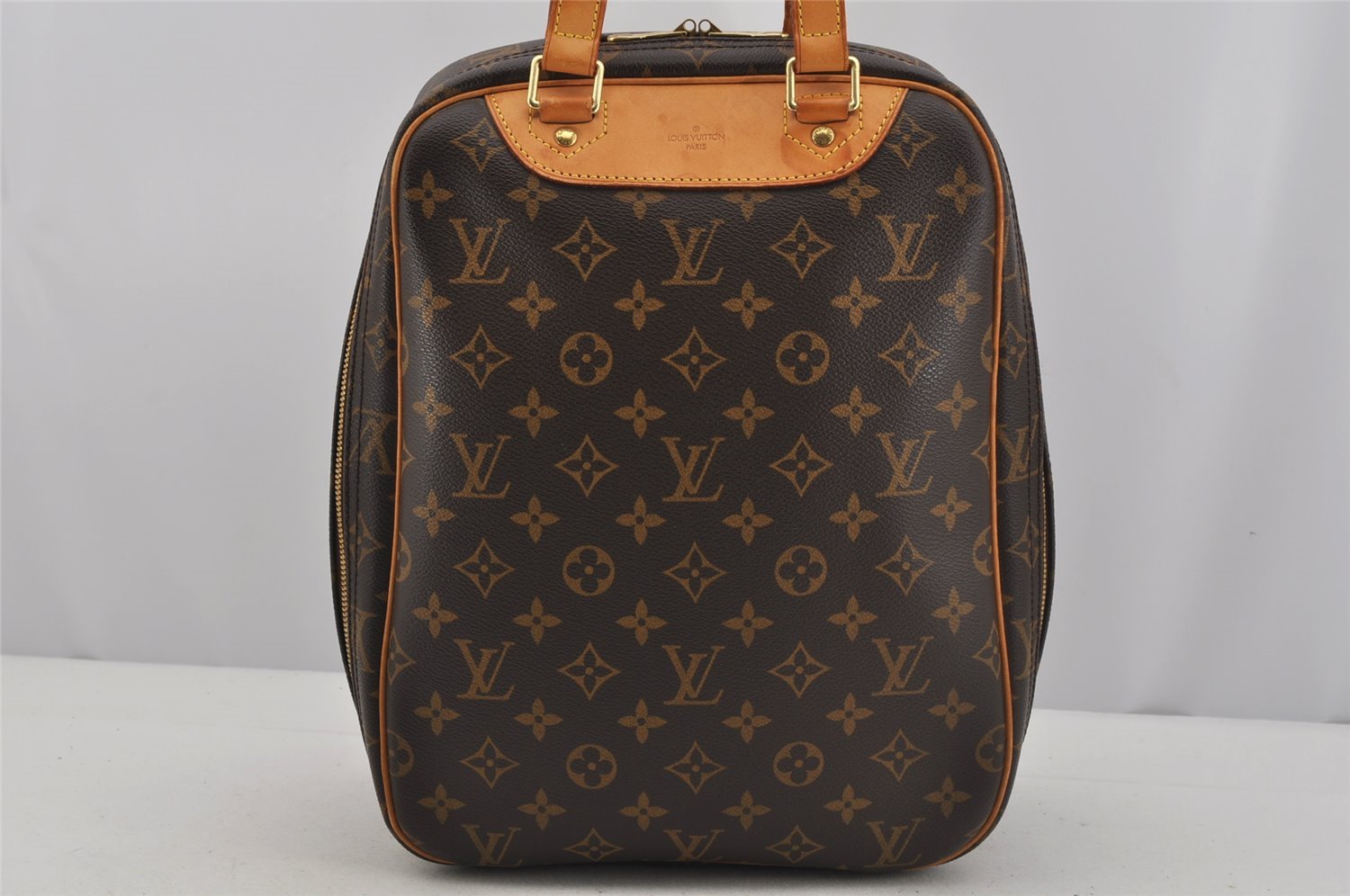 Authentic Louis Vuitton Monogram Excursion Hand Bag M41450 LV 5882J