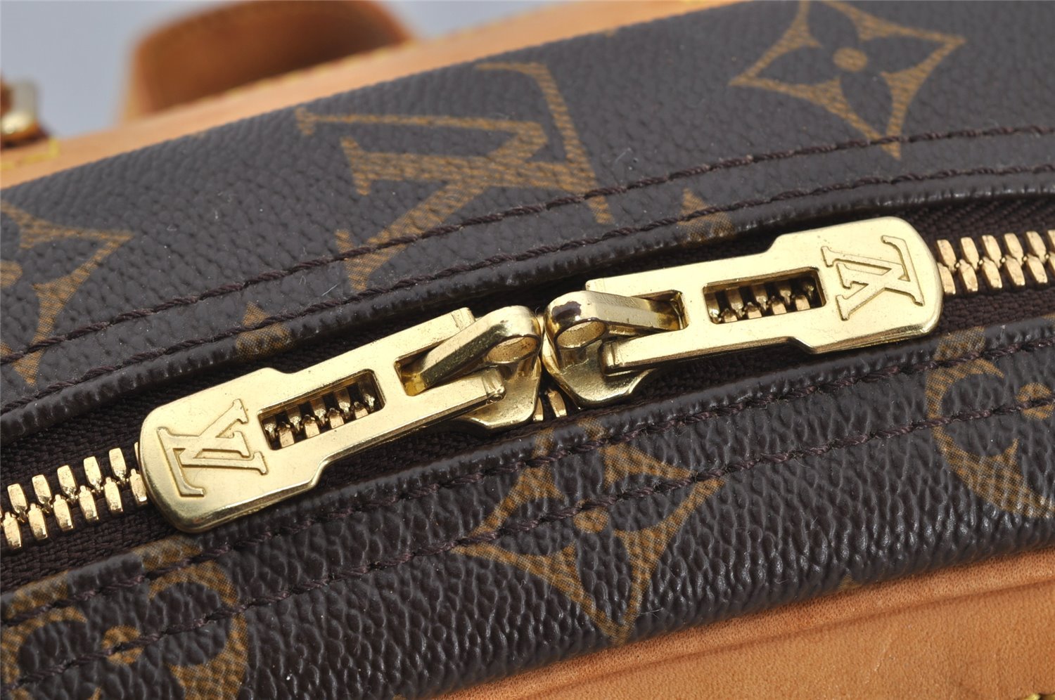 Authentic Louis Vuitton Monogram Excursion Hand Bag M41450 LV 5882J