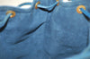 Authentic Louis Vuitton Epi Petit Noe Shoulder Drawstring Bag M44105 Blue 5883I