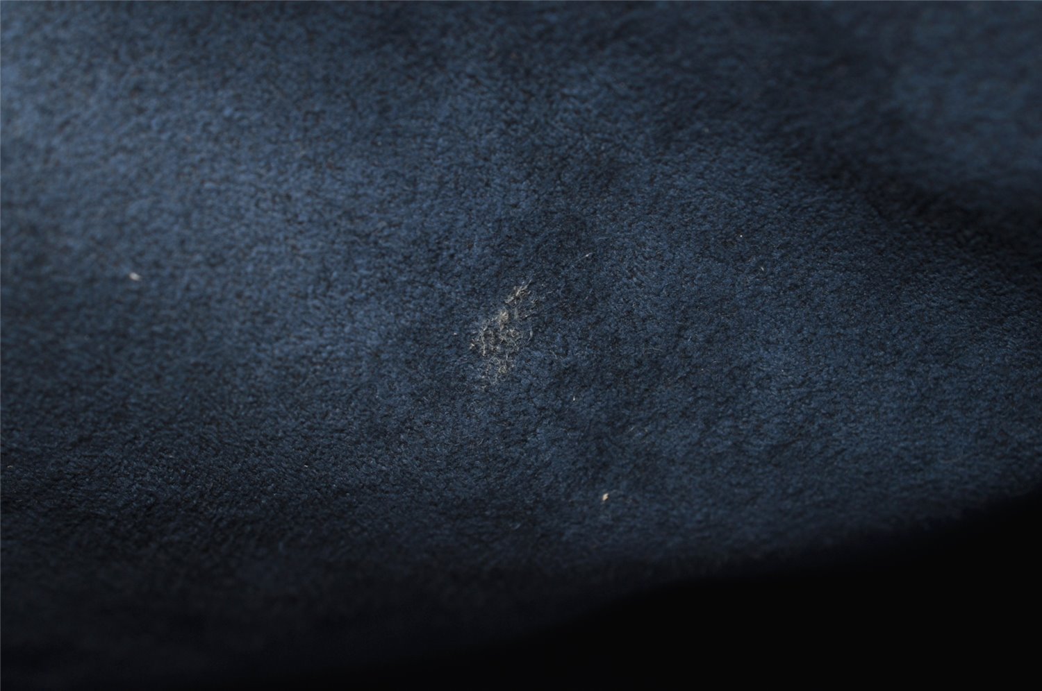 Authentic Louis Vuitton Epi Petit Noe Shoulder Drawstring Bag M44105 Blue 5883I