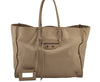 Authentic BALENCIAGA Paper A4 Shoulder Hand Tote Bag Leather 236701 Beige 5883J