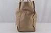 Authentic BALENCIAGA Paper A4 Shoulder Hand Tote Bag Leather 236701 Beige 5883J