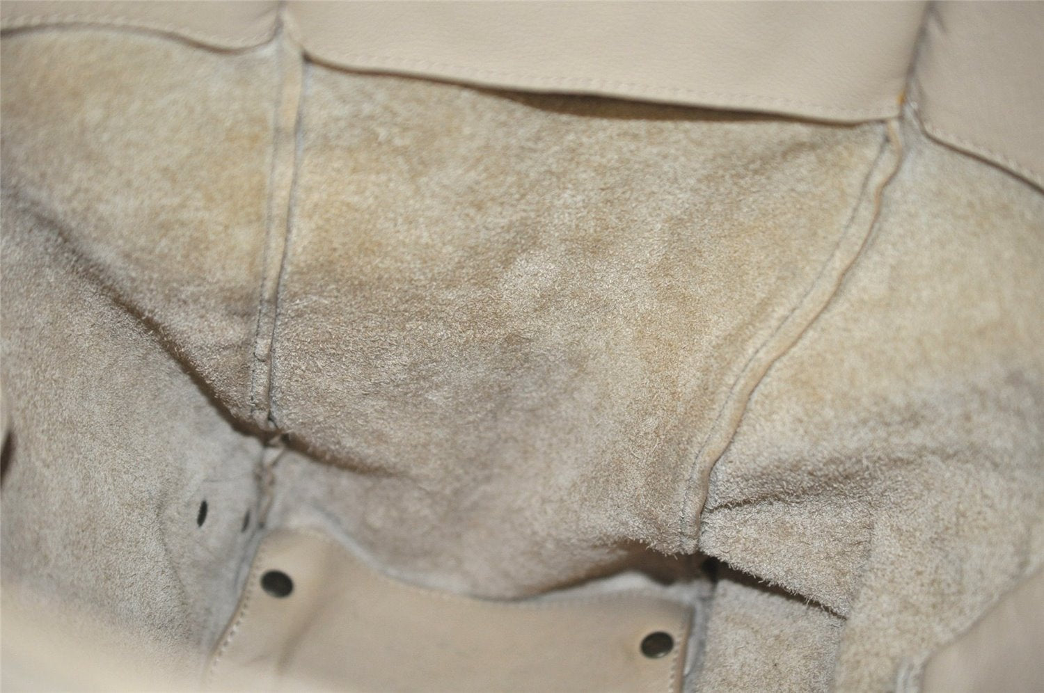 Authentic BALENCIAGA Paper A4 Shoulder Hand Tote Bag Leather 236701 Beige 5883J