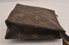 Authentic Louis Vuitton Monogram Poche Toilette 19 M47544 Cosmetics Pouch 5885J