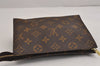 Authentic Louis Vuitton Monogram Poche Toilette 19 M47544 Cosmetics Pouch 5885J