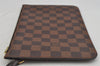 Authentic Louis Vuitton Damier Neverfull Pouch Purse Clutch Bag LV 5887J