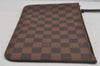 Authentic Louis Vuitton Damier Neverfull Pouch Purse Clutch Bag LV 5887J