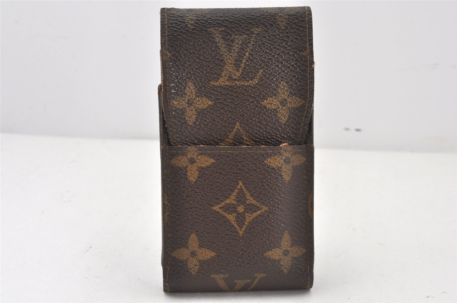 Authentic Louis Vuitton Monogram Etui Cigarette Case M63024 LV 5887K