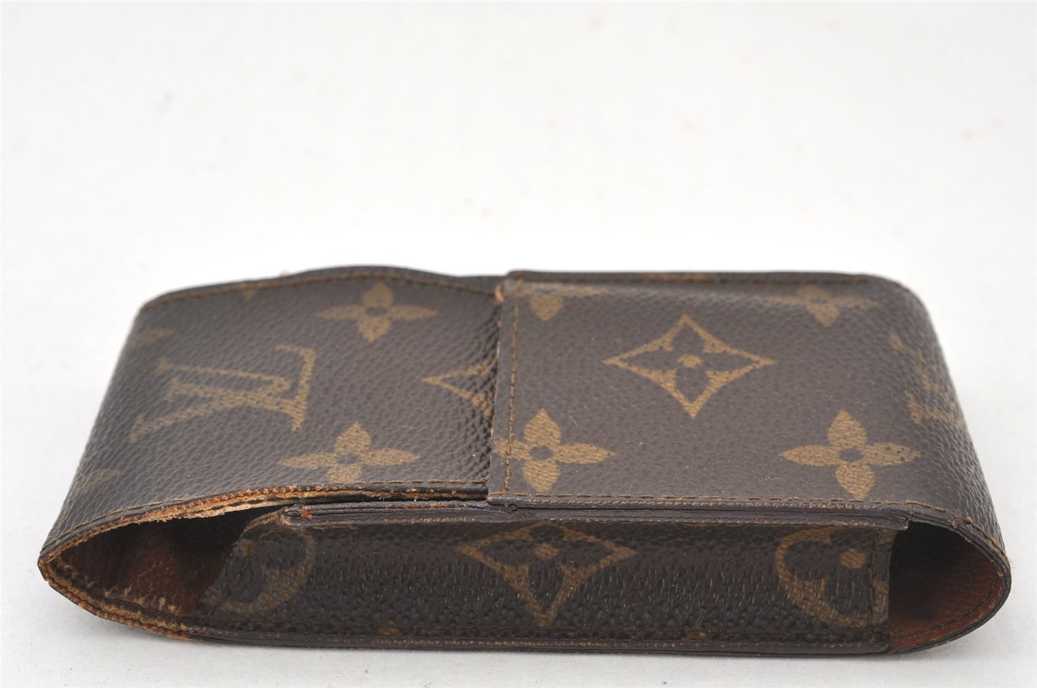 Authentic Louis Vuitton Monogram Etui Cigarette Case M63024 LV 5887K