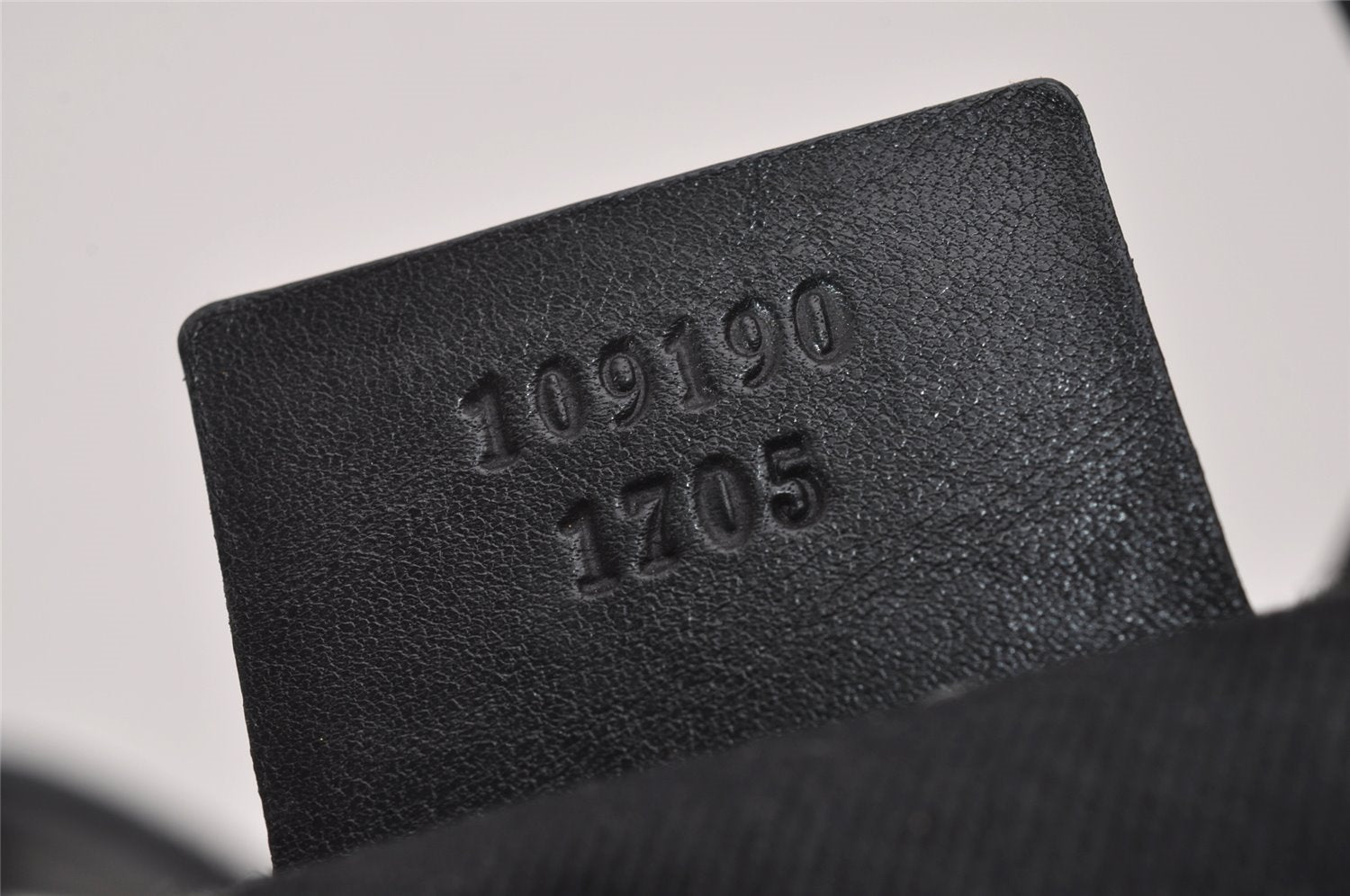 Authentic GUCCI Jackie Vintage Shoulder Bag GG Canvas Leather 109190 Black 5889I