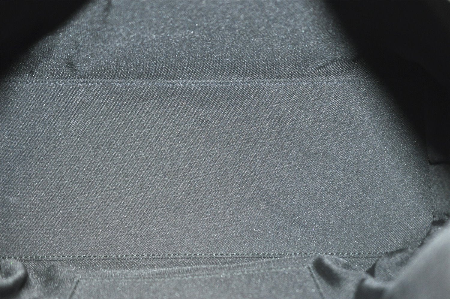 Authentic GUCCI Vintage Shoulder Bag Purse GG Canvas Leather 0000602 Black 5890I