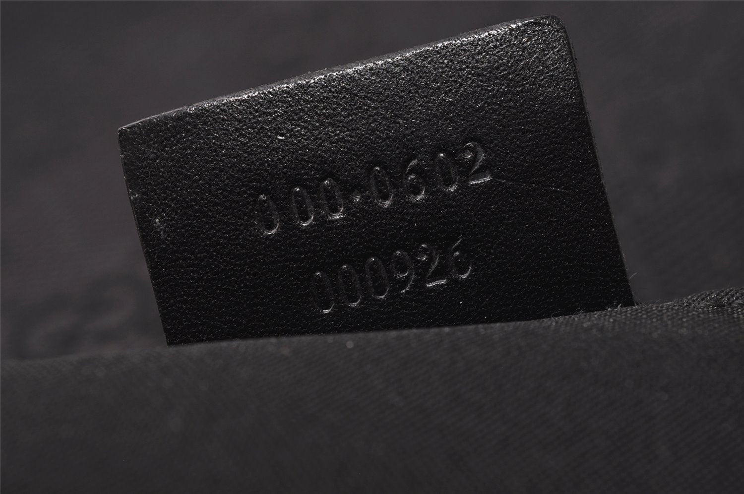 Authentic GUCCI Vintage Shoulder Bag Purse GG Canvas Leather 0000602 Black 5890I