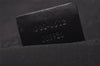 Authentic GUCCI Vintage Shoulder Bag Purse GG Canvas Leather 0000602 Black 5890I