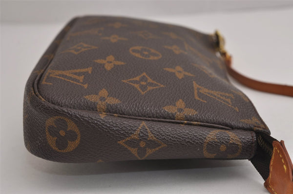 Authentic Louis Vuitton Monogram Pochette Accessoires Pouch M51980 LV 5890J