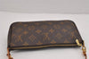 Authentic Louis Vuitton Monogram Pochette Accessoires Pouch M51980 LV 5890J