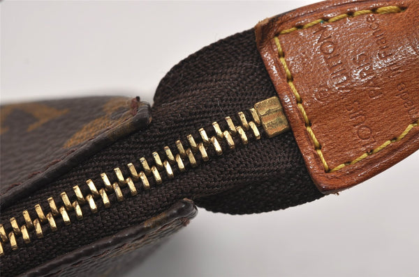 Authentic Louis Vuitton Monogram Pochette Accessoires Pouch M51980 LV 5890J