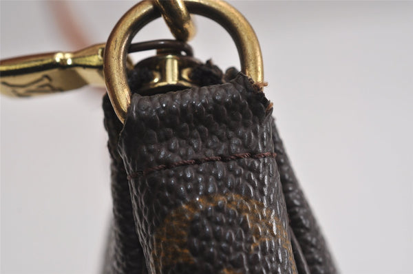 Authentic Louis Vuitton Monogram Pochette Accessoires Pouch M51980 LV 5890J