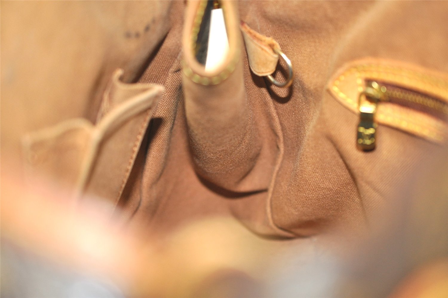 Authentic Louis Vuitton Monogram Batignolles Horizontal Tote Bag M51154 LV 5891I