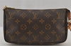 Authentic Louis Vuitton Monogram Pochette Accessoires Pouch M51980 LV 5891J