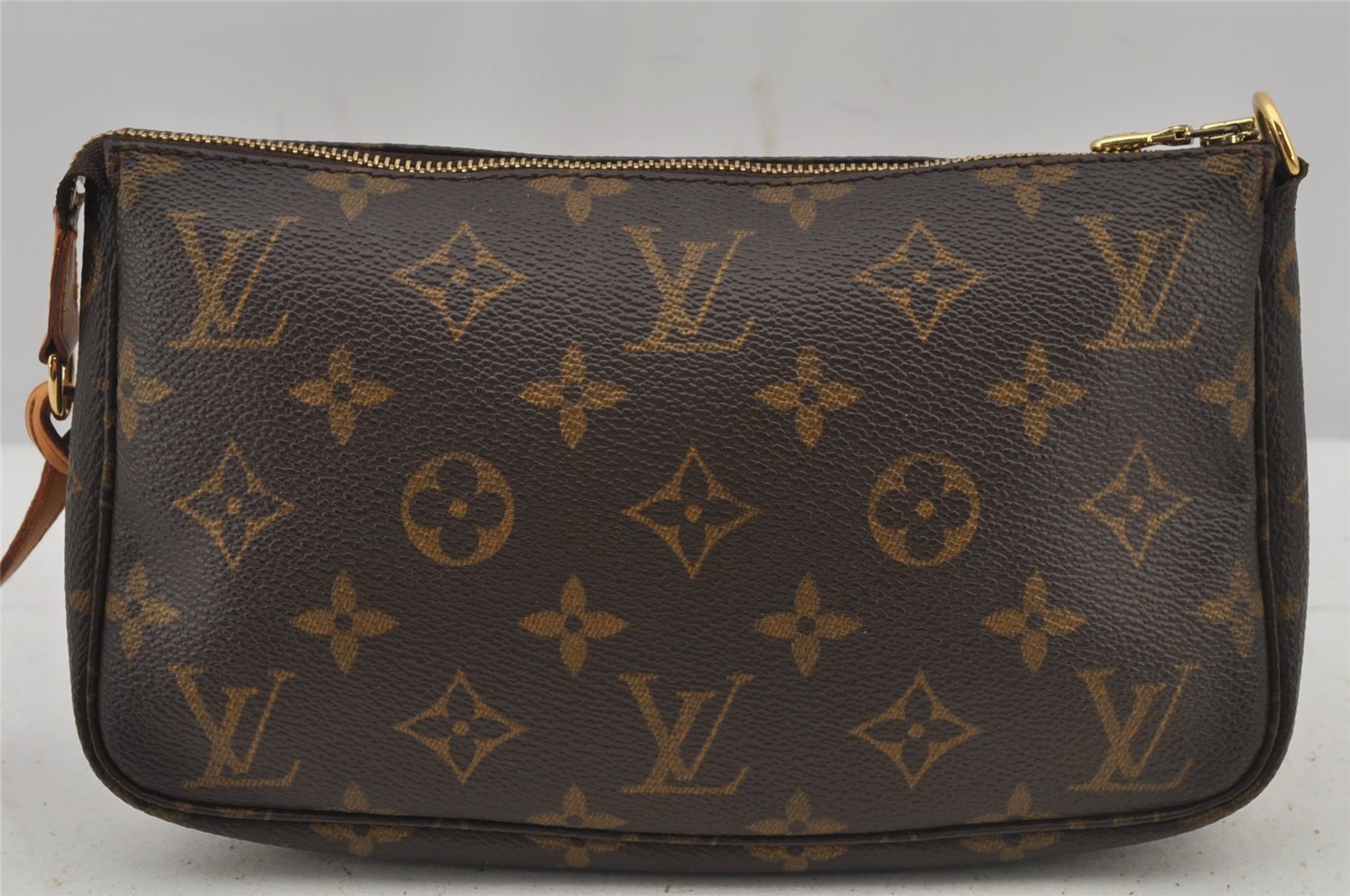 Authentic Louis Vuitton Monogram Pochette Accessoires Pouch M51980 LV 5891J