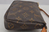 Authentic Louis Vuitton Monogram Pochette Accessoires Pouch M51980 LV 5891J
