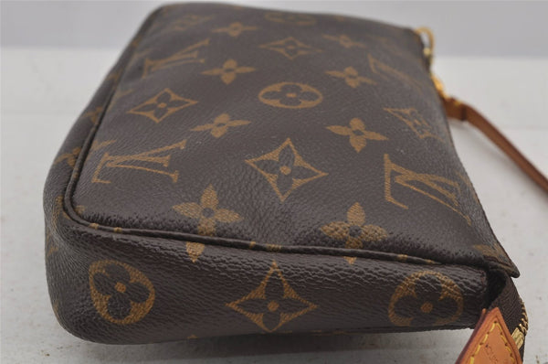 Authentic Louis Vuitton Monogram Pochette Accessoires Pouch M51980 LV 5891J