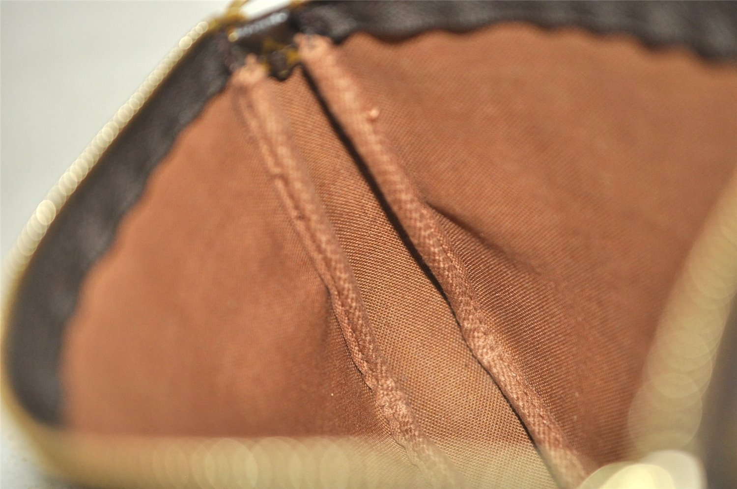 Authentic Louis Vuitton Monogram Pochette Accessoires Pouch M51980 LV 5891J