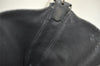 Authentic GUCCI Shoulder Hand Bag GG Suede Leather 0013181 Black Junk 5891K