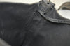 Authentic GUCCI Shoulder Hand Bag GG Suede Leather 0013181 Black Junk 5891K