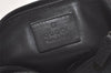 Authentic GUCCI Shoulder Hand Bag GG Suede Leather 0013181 Black Junk 5891K
