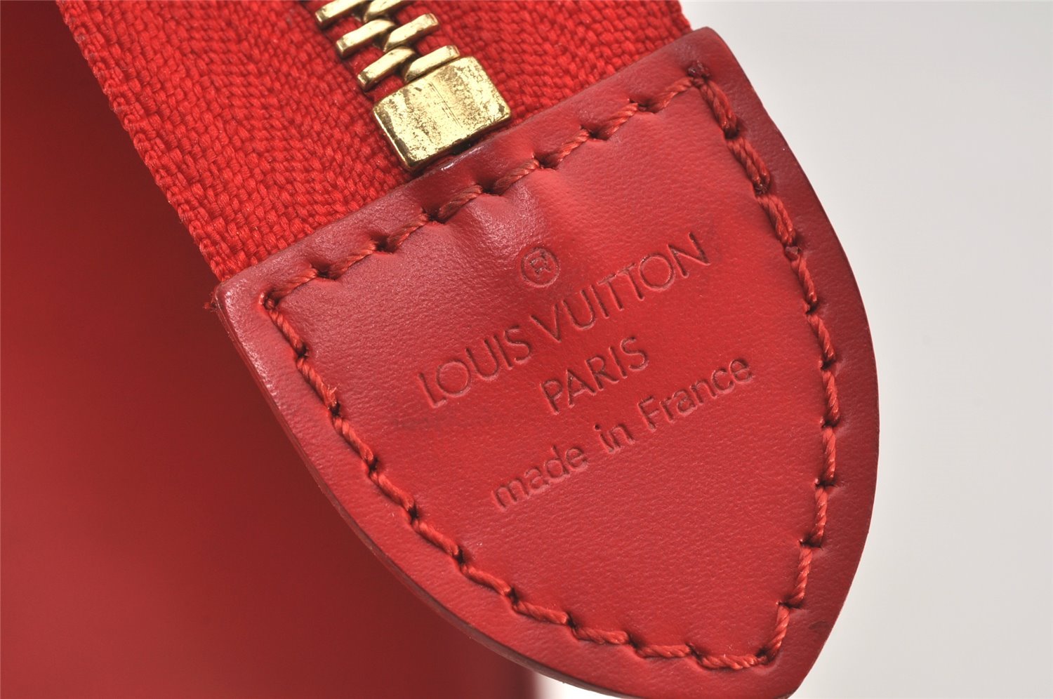 Authentic Louis Vuitton Epi Riviera Hand Bag Red M48187 LV 5892K