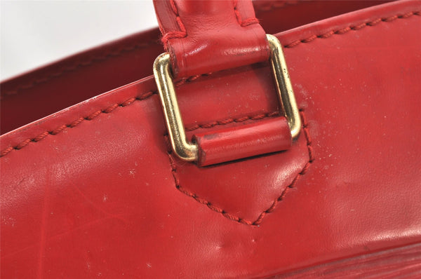 Authentic Louis Vuitton Epi Riviera Hand Bag Red M48187 LV 5892K