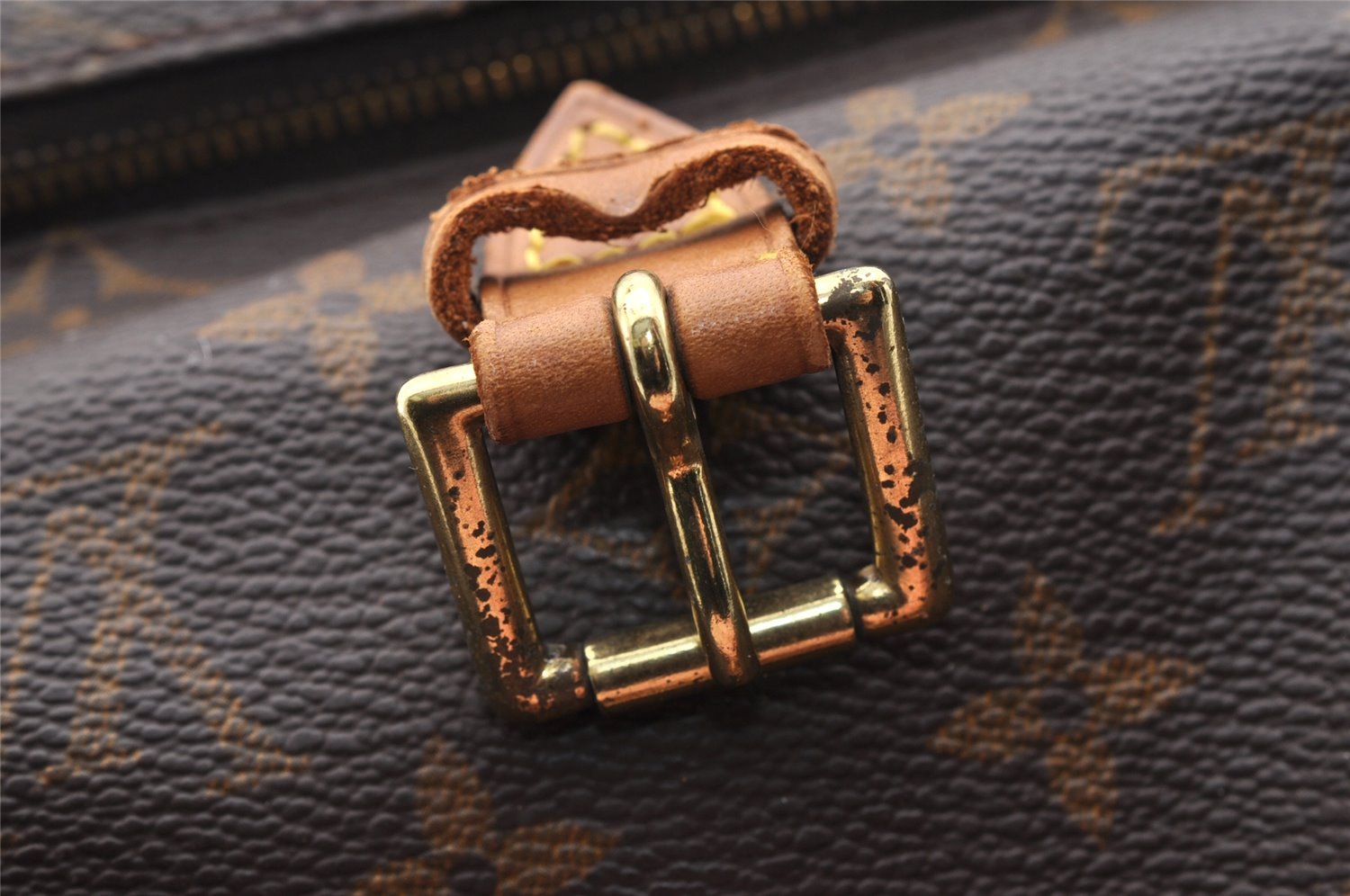 Authentic Louis Vuitton Monogram Montsouris MM Backpack M51136 LV 5893I