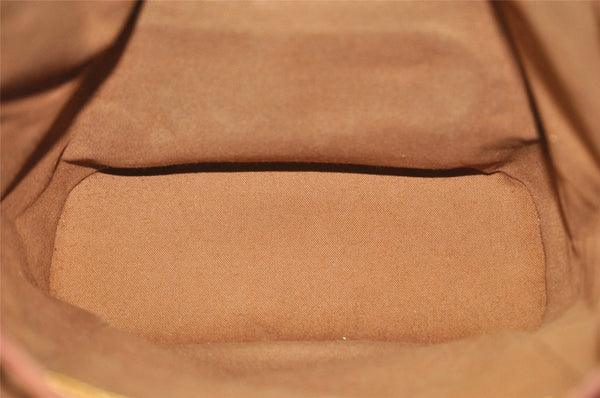 Authentic Louis Vuitton Monogram Montsouris MM Backpack M51136 LV 5893I