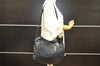 Authentic GUCCI Guccissima Charlotte Shoulder Bag GG Leather 203503 Black 5894I