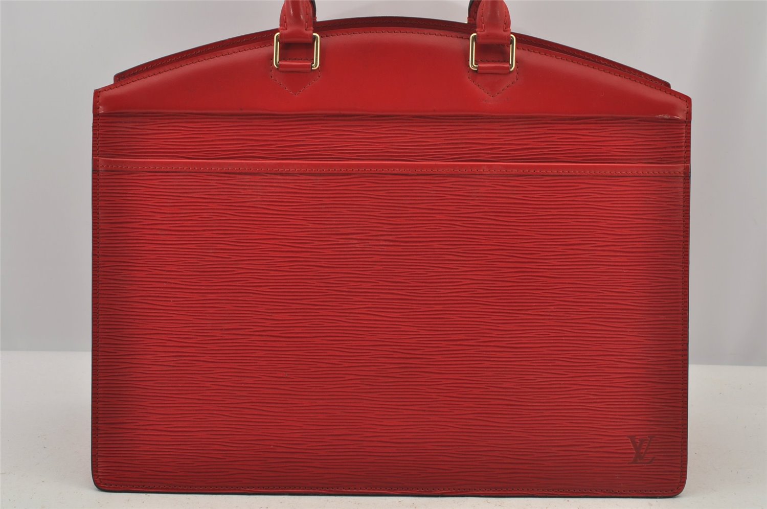Authentic Louis Vuitton Epi Riviera Hand Bag Red M48187 LV 5895J