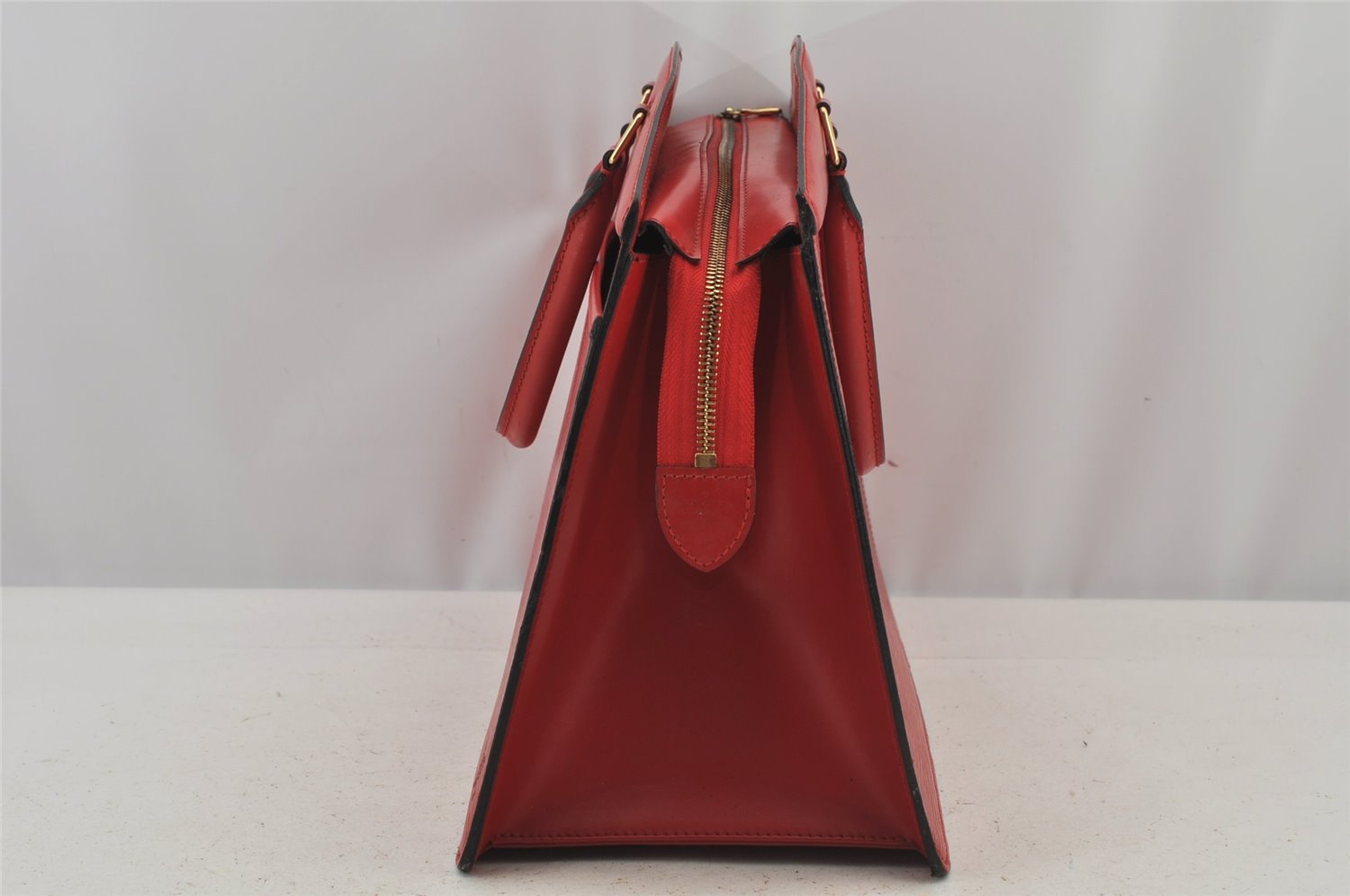 Authentic Louis Vuitton Epi Riviera Hand Bag Red M48187 LV 5895J