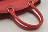 Authentic Louis Vuitton Epi Riviera Hand Bag Red M48187 LV 5895J