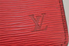 Authentic Louis Vuitton Epi Riviera Hand Bag Red M48187 LV 5895J