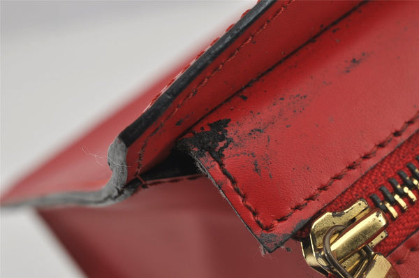 Authentic Louis Vuitton Epi Riviera Hand Bag Red M48187 LV 5895J