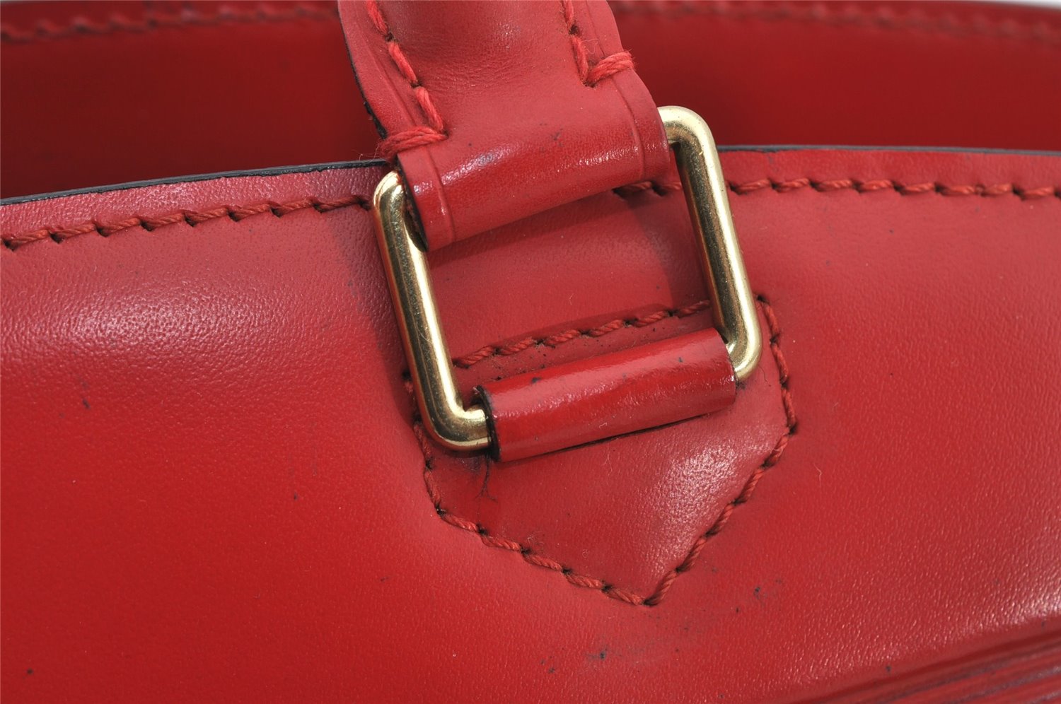 Authentic Louis Vuitton Epi Riviera Hand Bag Red M48187 LV 5895J